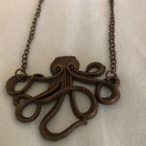 Octopus necklace